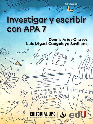 cover image of Investigar y escribir con APA 7